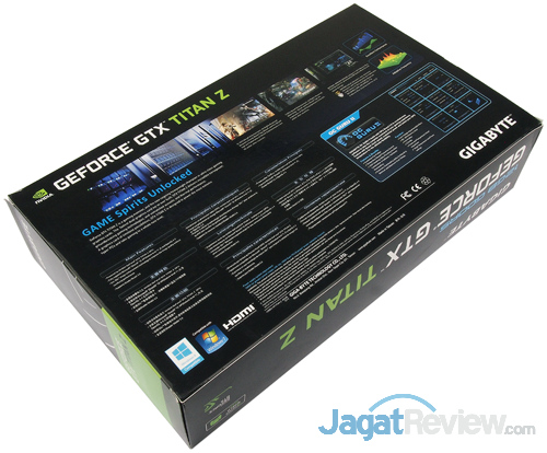 Review Gigabyte GeForce GTX TITAN Z: Dual-GPU Mewah, Kencang, & Bertenaga 11 gigabyte nvidia gtx titan z rear box