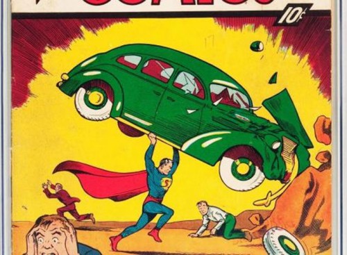 Komik Superman Cetakan Pertama Laku Terjual $3.2 Juta 1 supermancomic