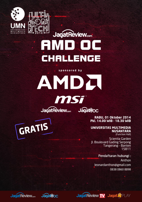 JagatReview AMD OC Challenge: Lomba OC AMD Khusus Mahasiswa 1 AMDOCChallenge