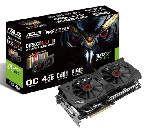 Parade Graphics Card NVIDIA GeForce GTX 980 dan GTX 970 1 ASUS Strix GTX 980