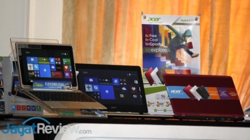 Acer: Terus Bersaing di Era PC+ 2 Laptop Aspire E11 dan Aspire Switch 10.