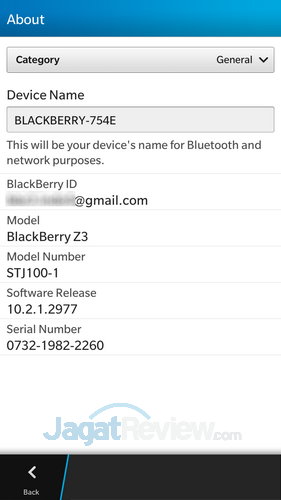 Review Blackberry Z3: Smartphone Blackberry 10 dengan Harga Murah 1 Blackberry Z3 - About