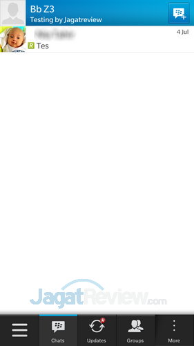 Review Blackberry Z3: Smartphone Blackberry 10 dengan Harga Murah 6 Blackberry Z3 - BBM