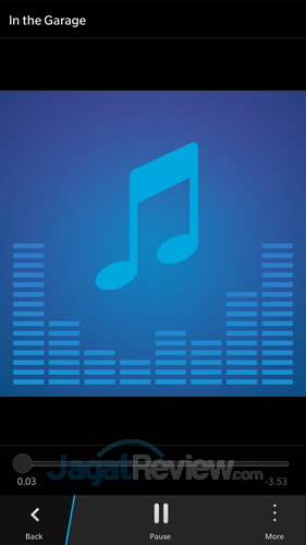 Review Blackberry Z3: Smartphone Blackberry 10 dengan Harga Murah 6 Blackberry Z3 - Musik