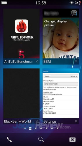 Review Blackberry Z3: Smartphone Blackberry 10 dengan Harga Murah 3 Blackberry Z3 - Tasks