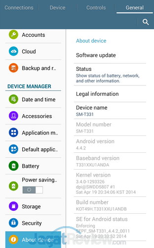 Review Samsung Galaxy Tab 4 8.0: Tablet Android KitKat 8 Inci yang Kaya Fitur 8 Galaxy Tab 4 SS Home (12)