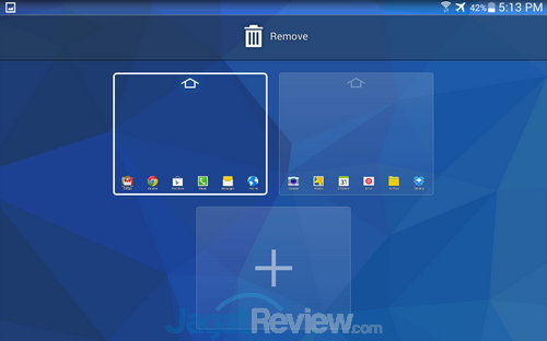 Review Samsung Galaxy Tab 4 8.0: Tablet Android KitKat 8 Inci yang Kaya Fitur 10 Galaxy Tab 4 SS Home (2)