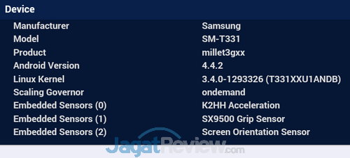 Review Samsung Galaxy Tab 4 8.0: Tablet Android KitKat 8 Inci yang Kaya Fitur 4 Galaxy Tab 4 Sensor