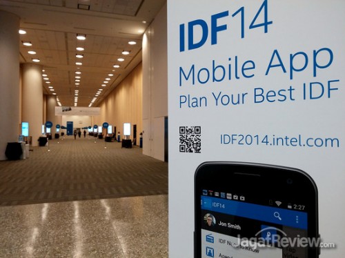 IDF 2014: Day 1 - Merasakan Langsung Hal Baru dari Sang Raksasa Teknologi 11 Intel menyediakan mobile apps khusus untuk memandu para undangan di IDF 2014 ini!
