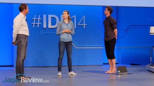 IDF 2014: Intel Akan Terus Pacu Perkembangan PC Inovatif 17 Pemindaian kaki pengguna dengan RealSense.