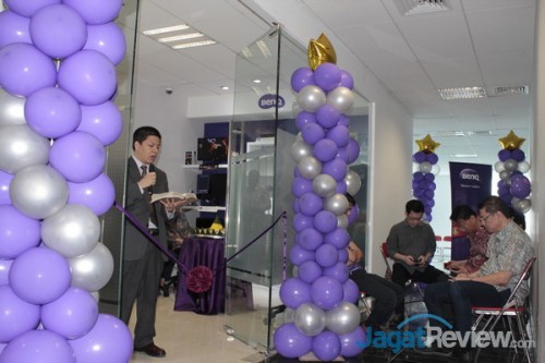 Pemberkatan kantor menjadi pembuka dari rangkaian acara peresmian kantor BenQ di Indonesia