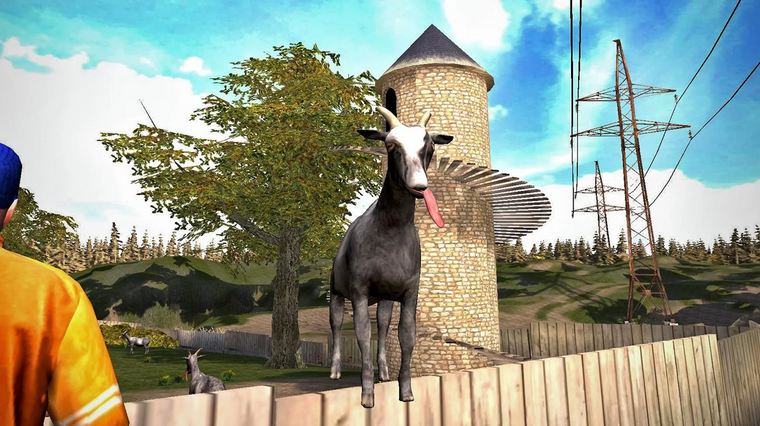 Goat Simulator Kini Tersedia untuk iOS dan Android! 1 goat simulator android1