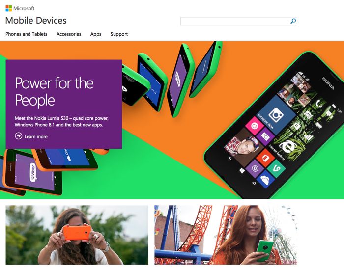 microsoft mobile devices