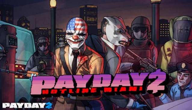 Payday 2 dan Hotline Miami Berkolaborasi! 13 payday 2 hotline miami