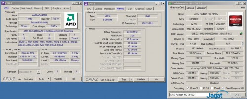 Gaming Test: FIFA 15 Demo di AMD APU 1 5400K_rig