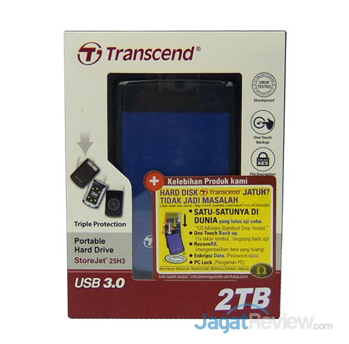 Review Transcend StoreJet 25H3 2TB USB 3.0: HDD Eksternal Tangguh Dengan Kapasitas Besar 3 DSCF0452