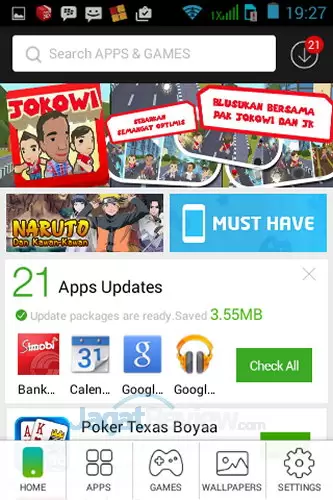 EverStore, Toko Aplikasi Milik EverCoss Diluncurkan 3 Everstore - Menu