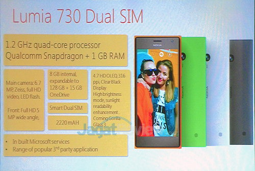 Microsoft Device Lumia 730 - Specification