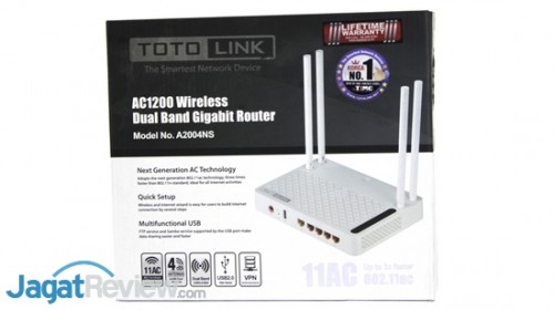 Hands-On Review TotoLink A2004NS: Router Wireless AC dengan Banyak Opsi Konfigurasi 1 TotoLink A2004NS - 02