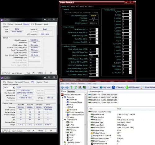 Review G.Skill Ripjaws 4 DDR4-3000Mhz CL15 16GB Kit (4x4G): Kencang dengan Timing Ketat 4 Timing Lengkap dari XMP G.SKill RIpjaws 4