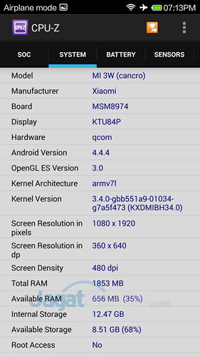Review Xiaomi Mi3: Smartphone Android Snapdragon 800 Paling Murah 4 Xiaomi Mi3 - SoC