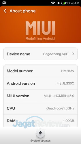 Review Xiaomi Redmi 1s: Smartphone Android Kencang dengan Harga Murah 1 Xiaomi Redmi 1S - About