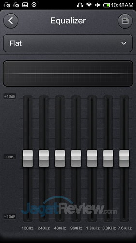 Review Xiaomi Redmi 1s: Smartphone Android Kencang dengan Harga Murah 9 Xiaomi Redmi 1S - Music Equalizer