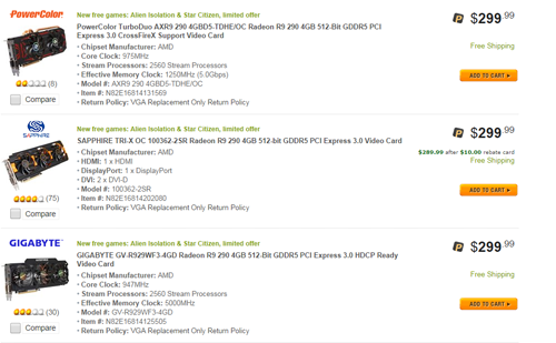 VGA AMD Radeon R9 Turun Harga 3 amd r9 290