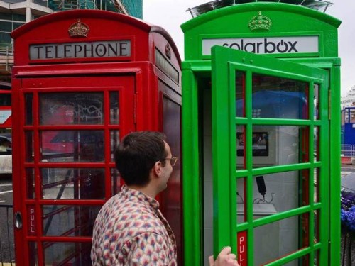 London Manfaatkan Kotak Telepon Umum Lama sebagai Solarbox Gratis 2 green-phone-box-GET