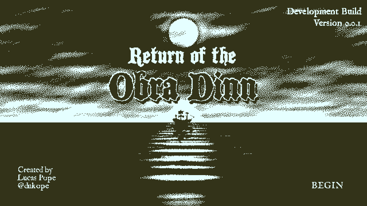 return of the obra dinn