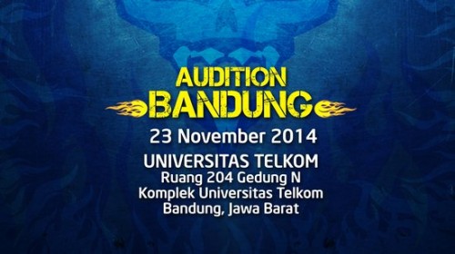 Poster AUDITION Bandung R