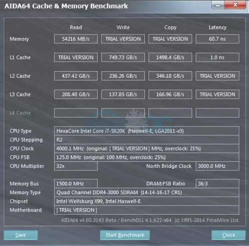 Review Kingston HyperX Predator DDR4-3000Mhz CL15 16GB Kit (4x4GB) 6 Predator_OC_AIDA