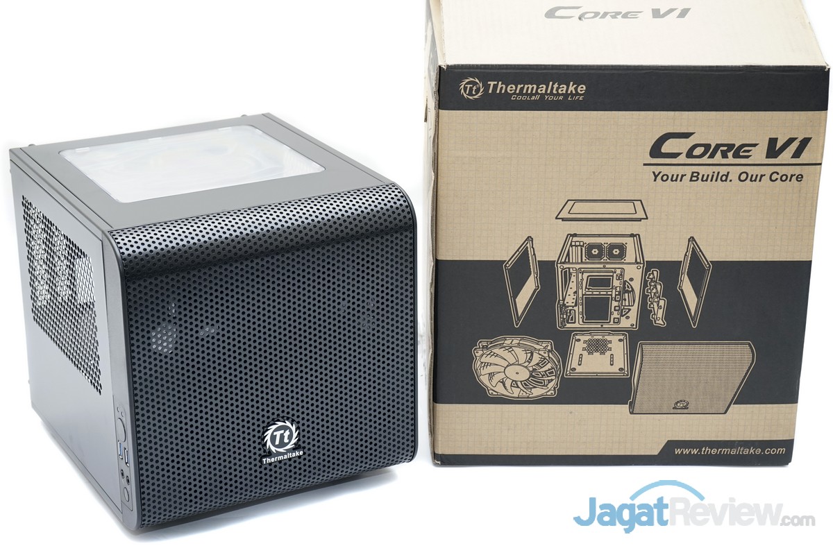 Preview Casing Mini-ITX Thermaltake Core V1 17 Thermaltake Core V1 1