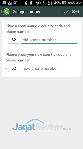 Tips Whatsapp: Mengganti Nomor Telepon Seluler 5 Whatsapp - Verify Number