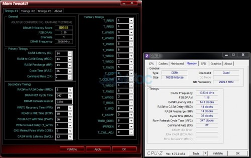 Review Kingston HyperX Predator DDR4-3000Mhz CL15 16GB Kit (4x4GB) 18 XMP2_Timing