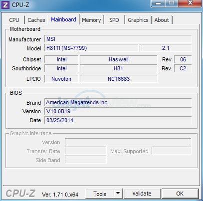Review MSI ProBox23: PC Desktop Mungil Untuk Beragam Kebutuhan 3 msi probox23 cpuz 02