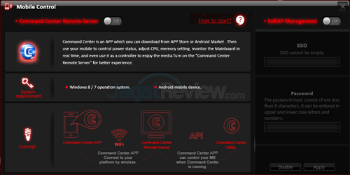 msi z97 gaming 7 command center mobile control