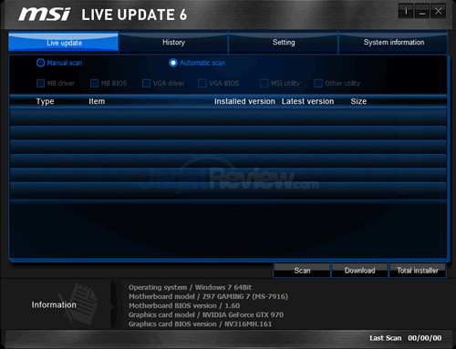 msi z97 gaming 7 live update 6