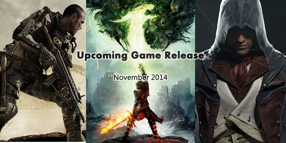 Upcoming Game Release: November 2014 4 upcoming november