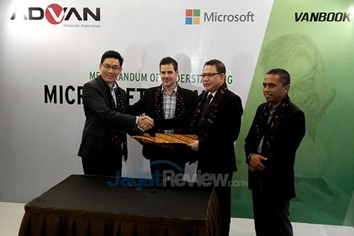 MoU Microsoft Advan - Signing