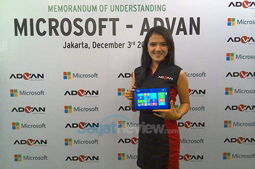 Advan Microsoft Tanda Tangani MoU 21 MoU Microsoft Advan Spg