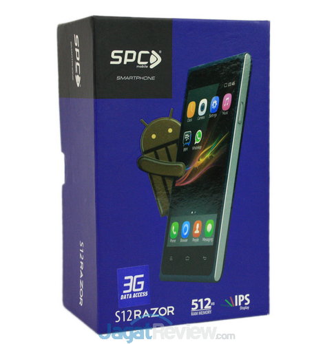 Review SPC S12 Razor: Smartphone Android KitKat 3G Murah dengan Layar IPS 5 Box penjualan SPC S12 Razor