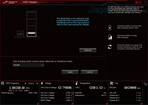 asus maximus vii ranger ai suite 3 usb charger+