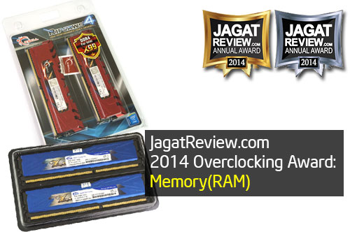 JagatReview 2014 Overclocking Award: RAM 34 AWard OC RAM