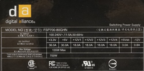 Hands-On PSU Digital Alliance Tarantula 700 Watt 1 _DSC7492a