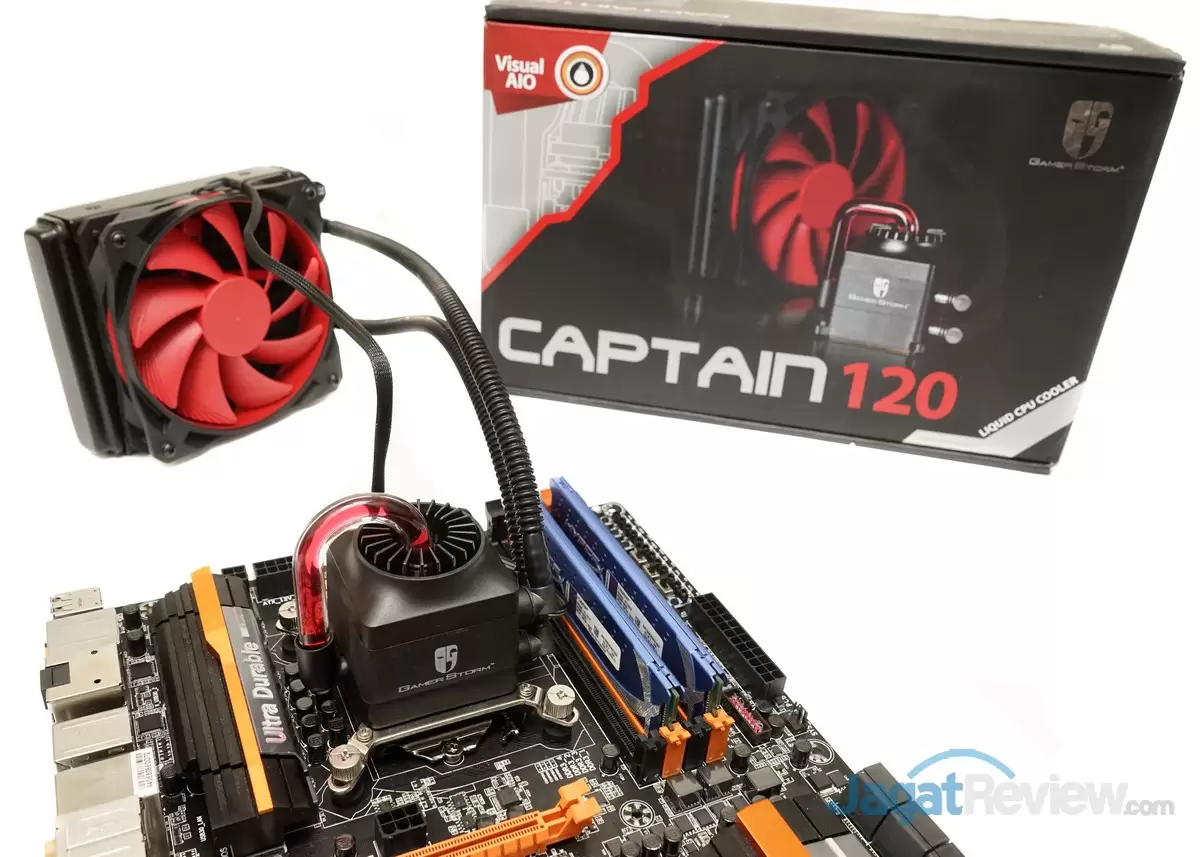 Review DeepCool GamerStorm Captain 120: WaterCooling Harga Terjangkau Nan Menarik 12 DeepCool Captain 120 271