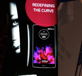 LG Pamer G Flex 2 Lewat Poster di CES 2015 6 G Flex 2 poster