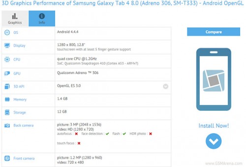 Samsung Siapkan Galaxy Tab 4 8.0 Versi 64-bit? 1 Galaxy tab 4 64-bit