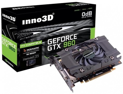 Parade VGA NVIDIA GeForce GTX 960 2 INNO3D GTX 960 - 1127 1278 - 7010