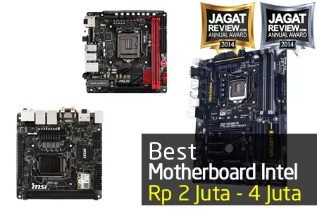 Motherboard Intel Terbaik 2014 Harga Rp 2 - 4 Juta 9 Motherboard Intel Rp 2 Jt Rp 4 Jt